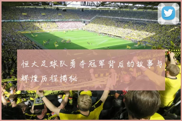 恒大足球队勇夺冠军背后的故事与辉煌历程揭秘